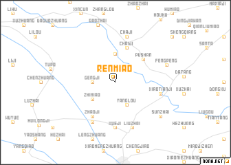 map of Renmiao