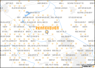 map of Rennekoven