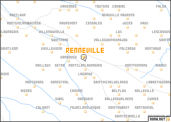 map of Renneville