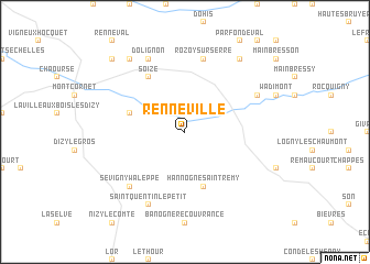 map of Renneville