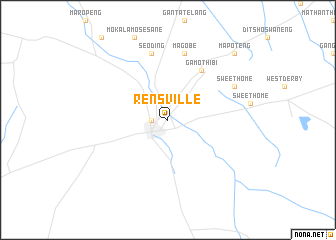 map of Rensville