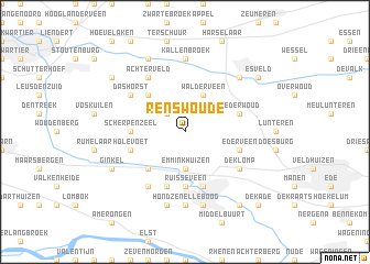 map of Renswoude