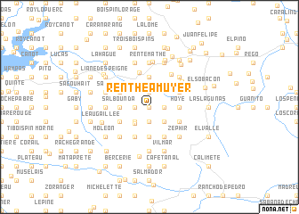 map of Renthe à Muyer