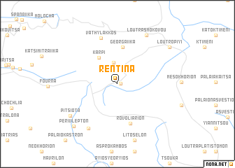 map of Rentína