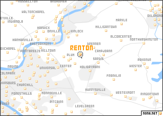 map of Renton