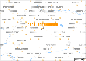 map of Rentwertshausen