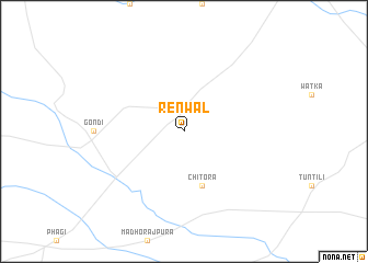 map of Renwāl