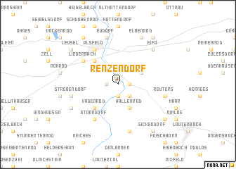 map of Renzendorf