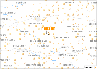 map of Renzen