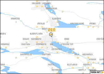 map of Ren
