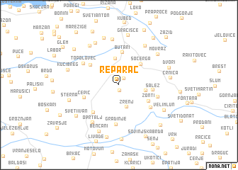map of Reparac