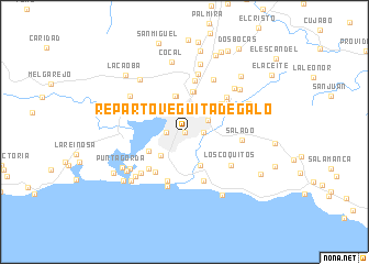 map of Reparto Veguita de Galo