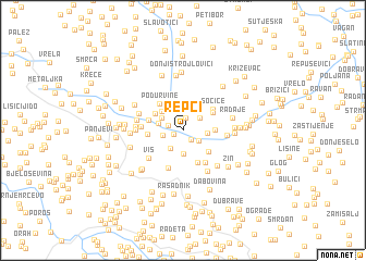 map of Repci