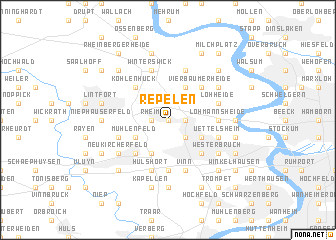 map of Repelen