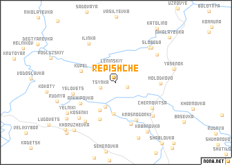 map of Repishche