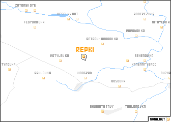 map of Repki