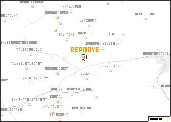 map of Repnoye
