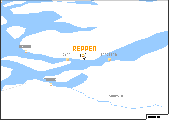 map of Reppen