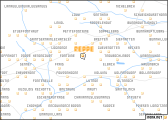 map of Reppe