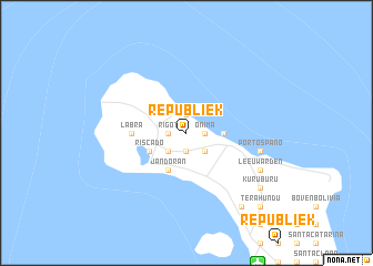 map of Republiek