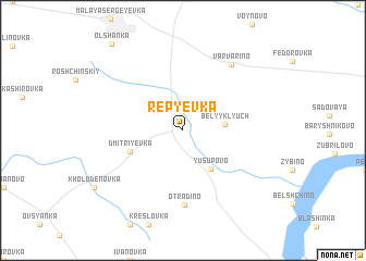 map of Rep\