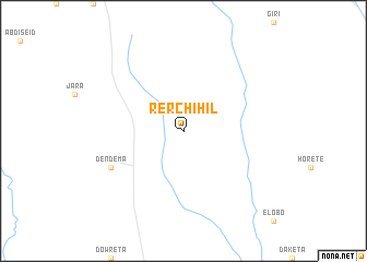 map of Rer Chihil