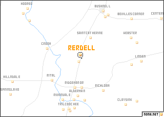 map of Rerdell