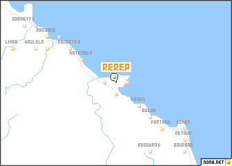 map of Rerep