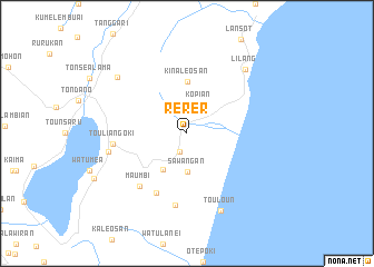 map of Rerer