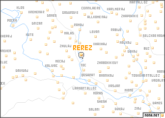map of Rerëz