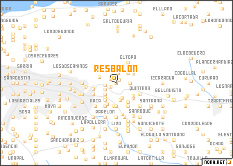 map of Resbalón