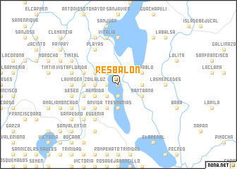 map of Resbalón