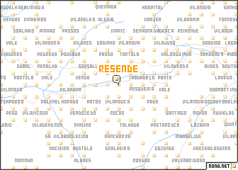 map of Resende