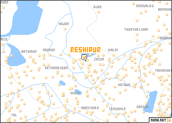 map of Reshipur