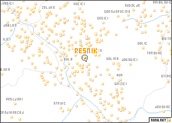 map of Resnik