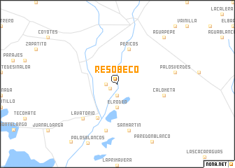 map of Resobeco
