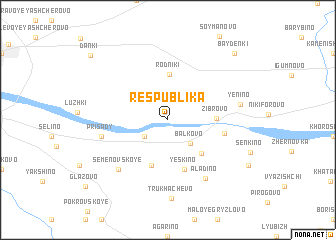 map of Respublika