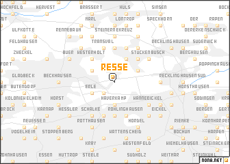 map of Resse