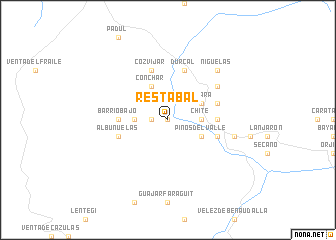 map of Restábal