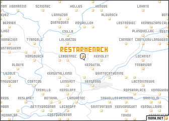 map of Restarménach