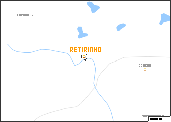 map of Retirinho