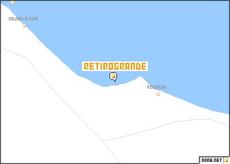 map of Retiro Grande