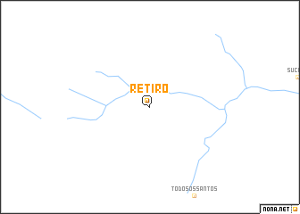 map of Retiro