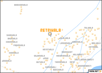 map of Retrīwāla