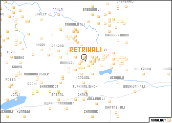 map of Retriwāli