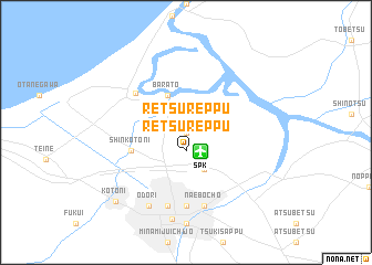 map of Retsureppu