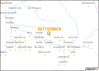 map of Rettenbach