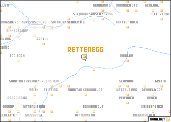 map of Rettenegg