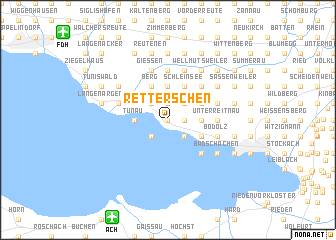 map of Retterschen