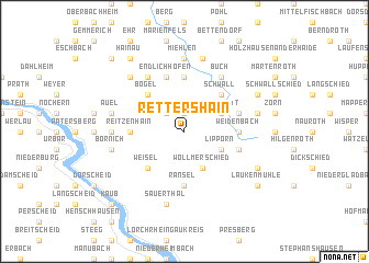 map of Rettershain